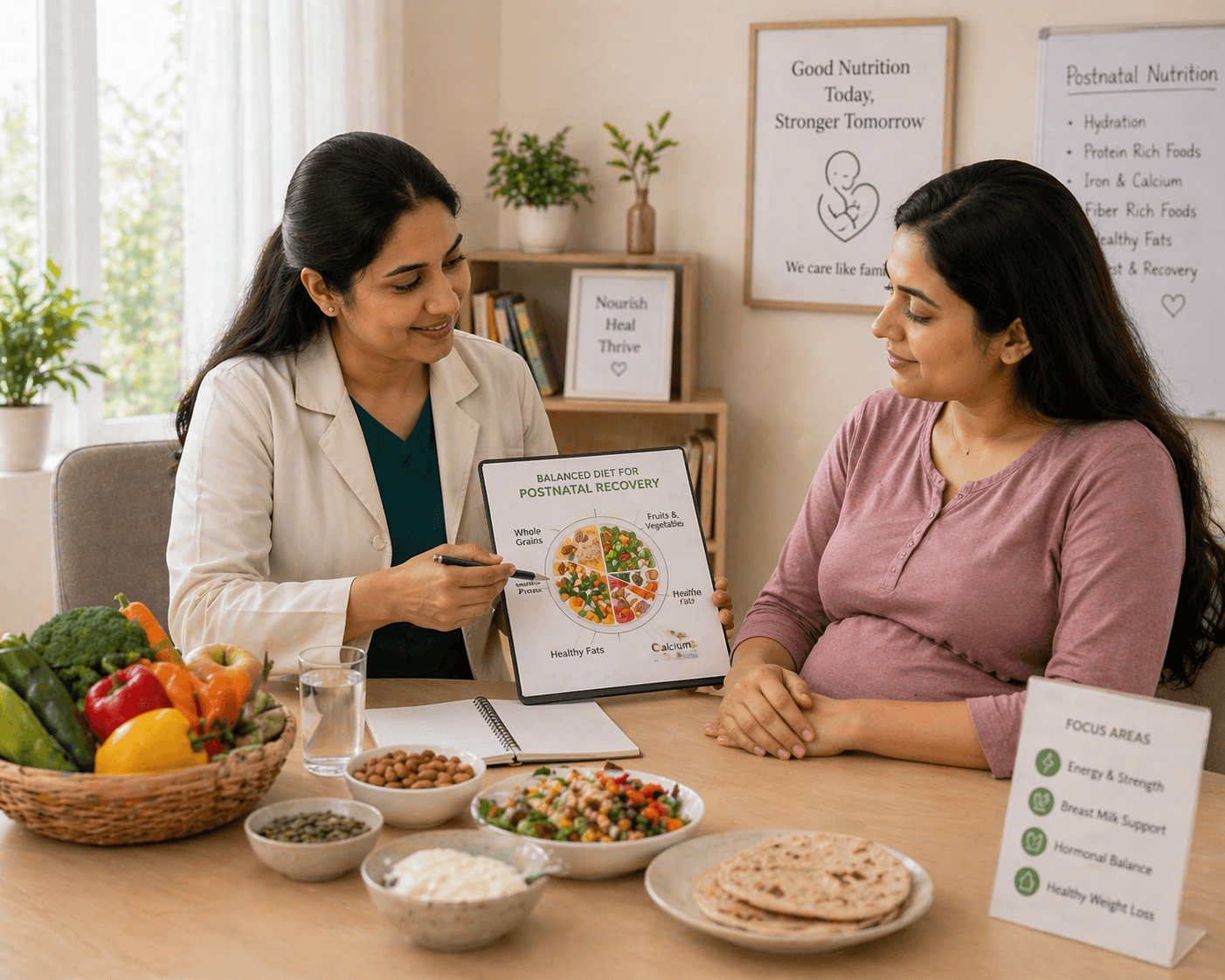 Compassionate postnatal support