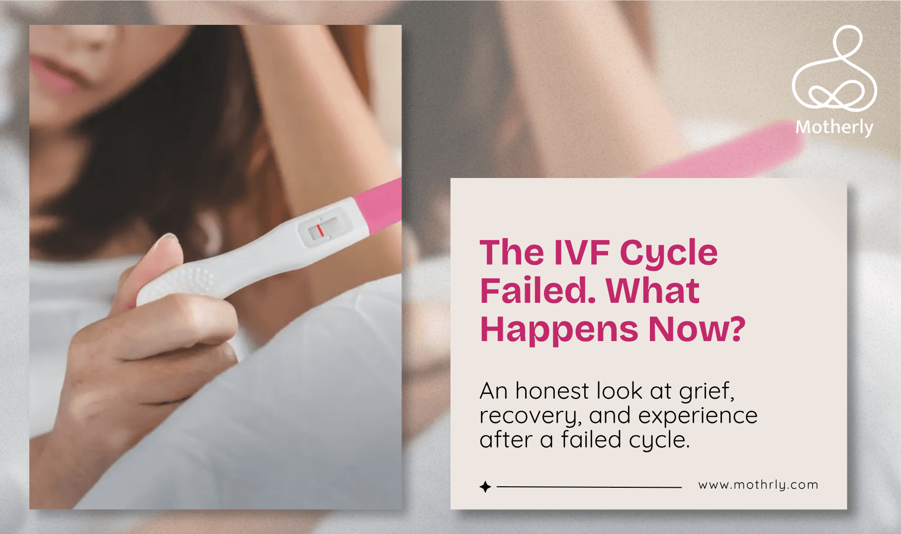 The IVF Cycle Failed. What Happens Now — to Your Body, to Your Relationship, and to Your Hope.